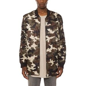 Elwood‎ Men's Camouflage Bomber Zip Up Windbreaker Jacket. Size M
